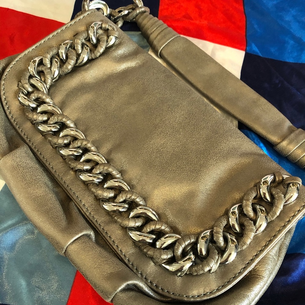 Silver Michael Kors Bag